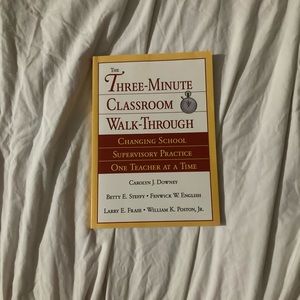 The three-minute classroom walk-through